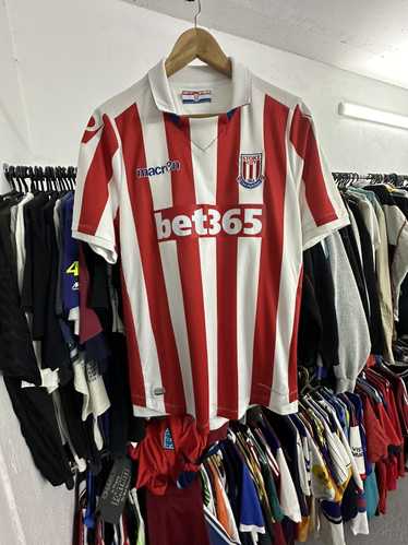 Macron × Soccer Jersey × Sportswear Stoke City Ma… - image 1