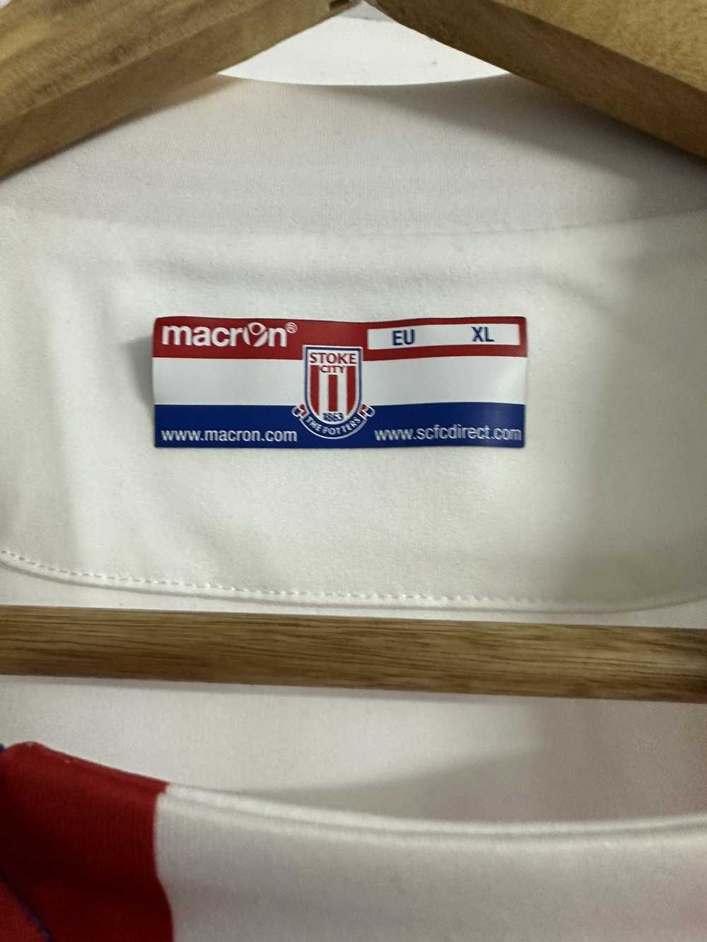 Macron × Soccer Jersey × Sportswear Stoke City Ma… - image 3