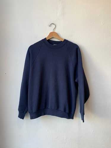 90's Plain Navy Sweatshirt