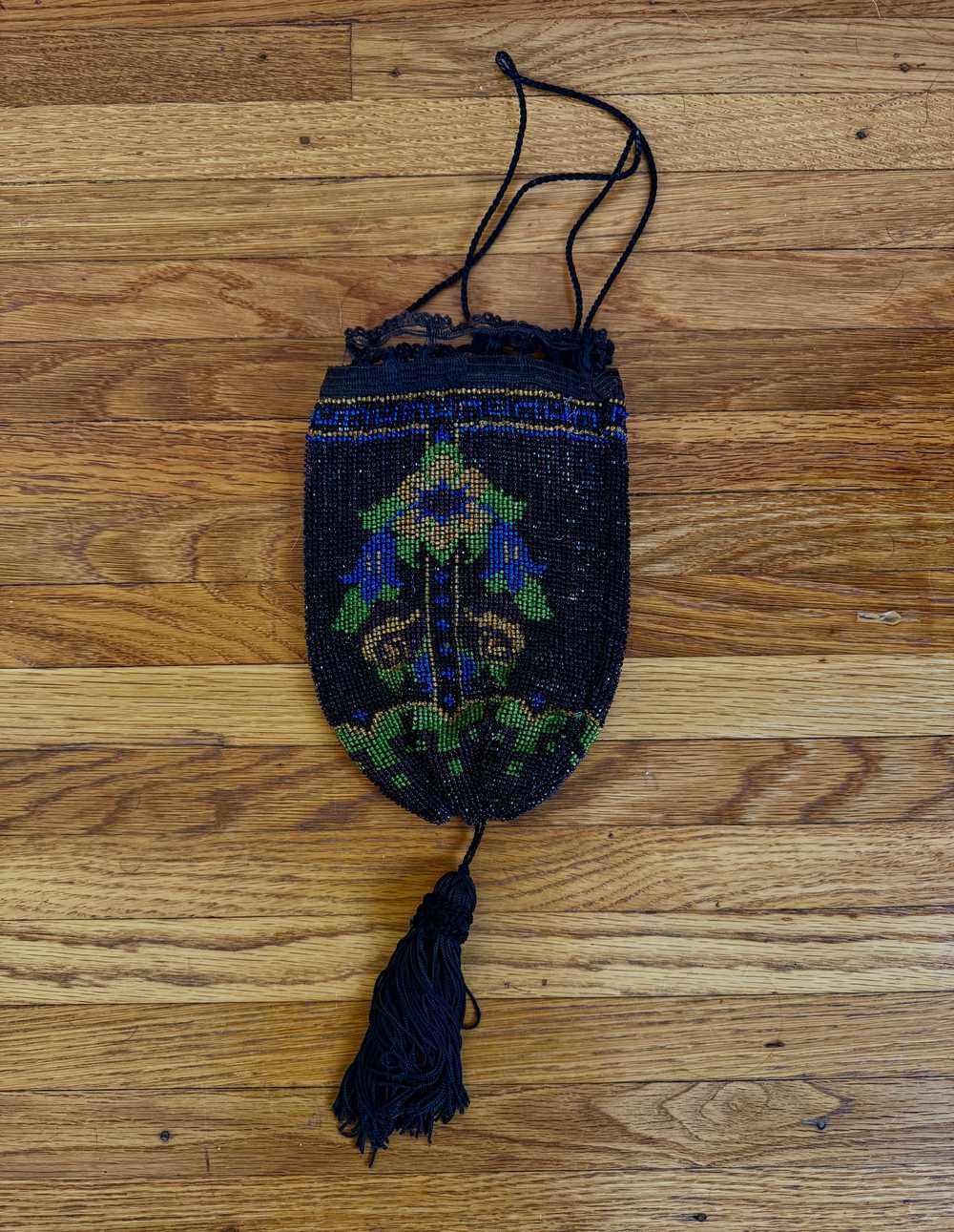 1950'S BEADED PURSE - image 2