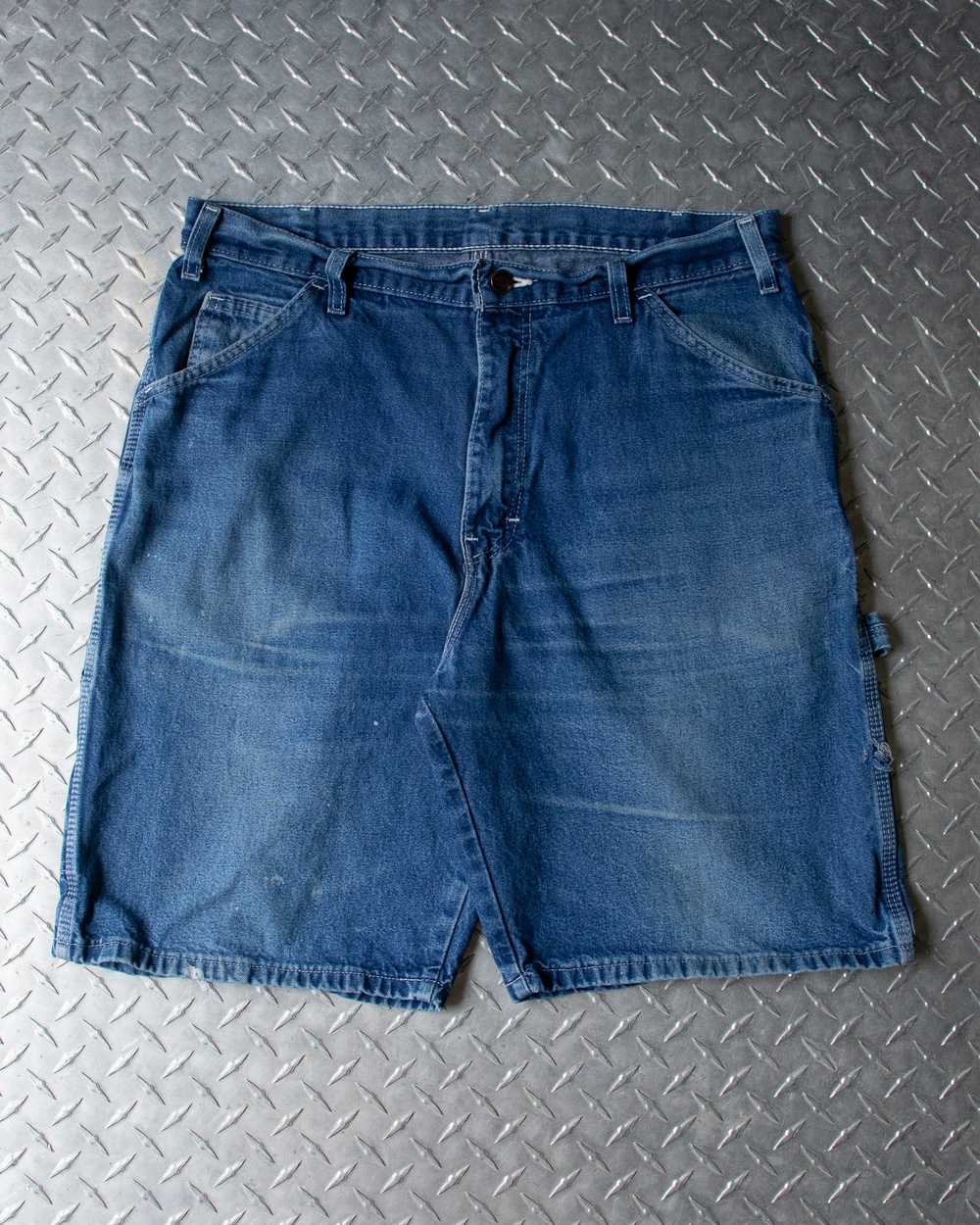 00s Denim Dickies Carpenter Shorts - 33 Waist - image 2