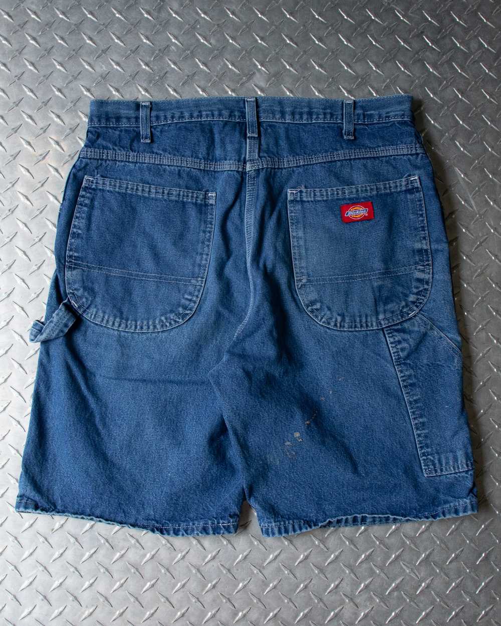 00s Denim Dickies Carpenter Shorts - 33 Waist - image 5