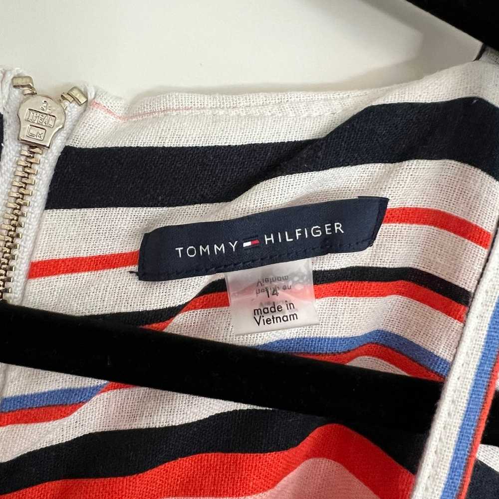 Tommy Hilfiger Striped Linen Blend Dress - image 3