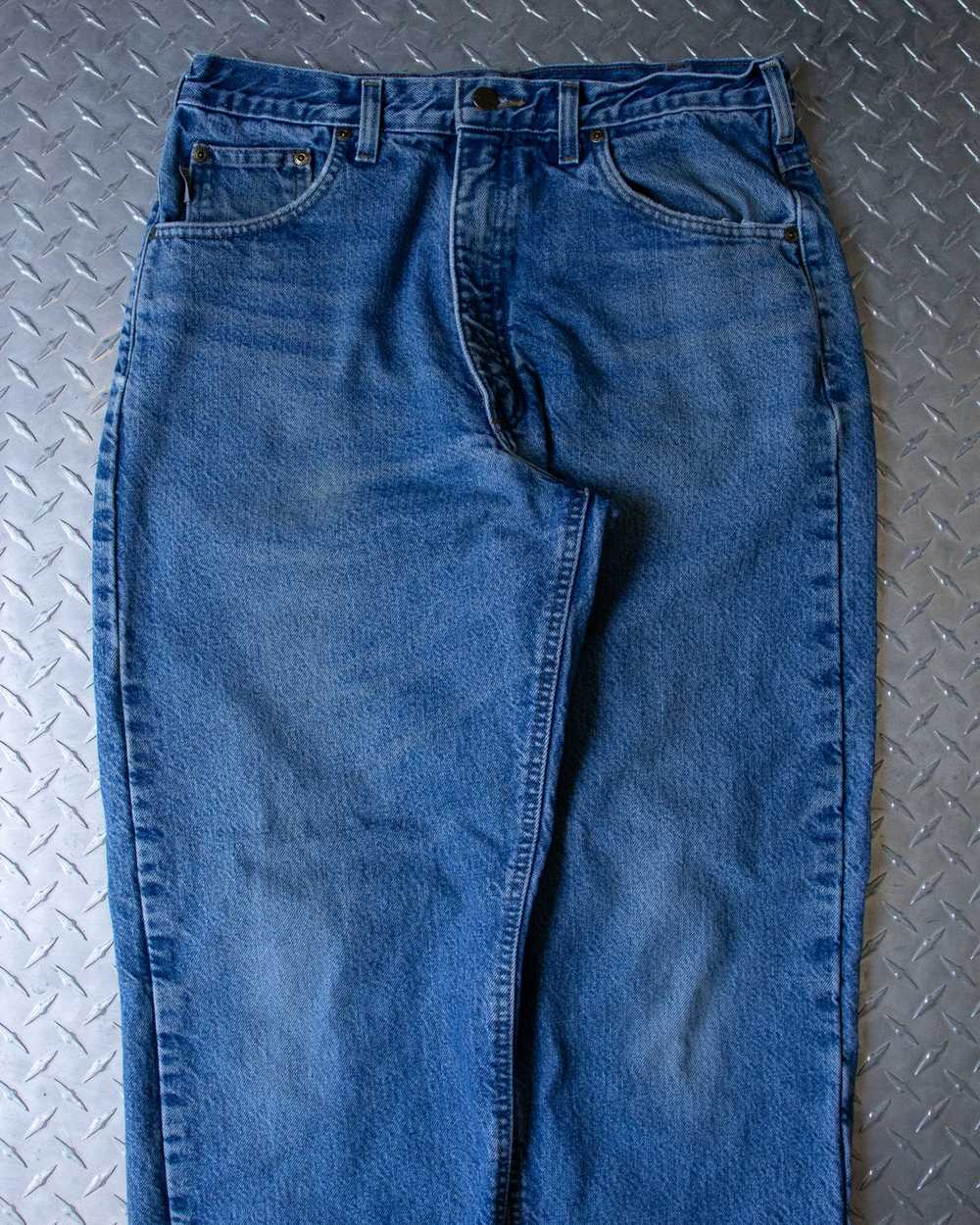 90s Denim Carhartt Blanket Lined Pants - 33 x 31.5 - image 2