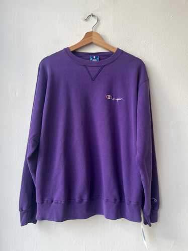 90's Purple Champion Sweatshirt