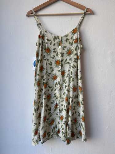 90's Sheer Floral Sun Dress