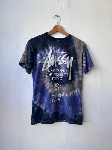 Y2K Tie Dye Stussy T-Shirt