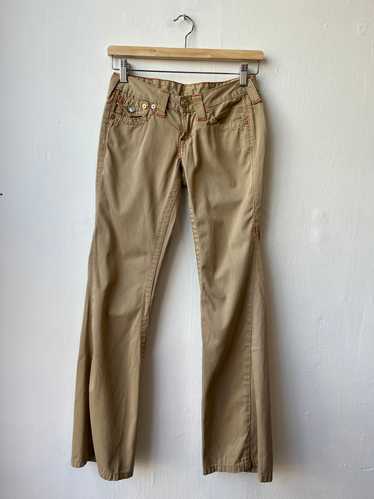 Y2K True Religion Flare Pants 25"