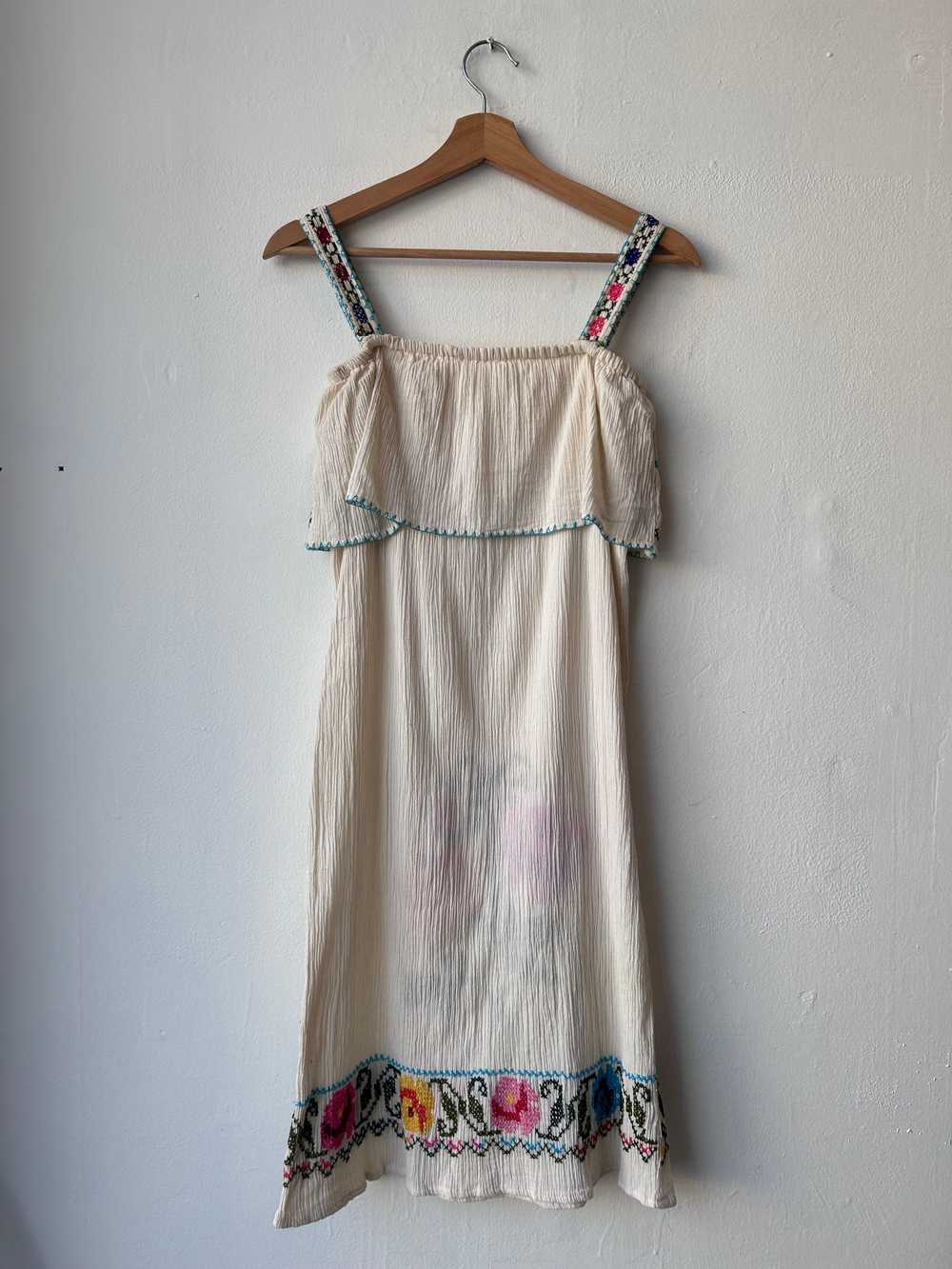 70's Floral Dress - image 5