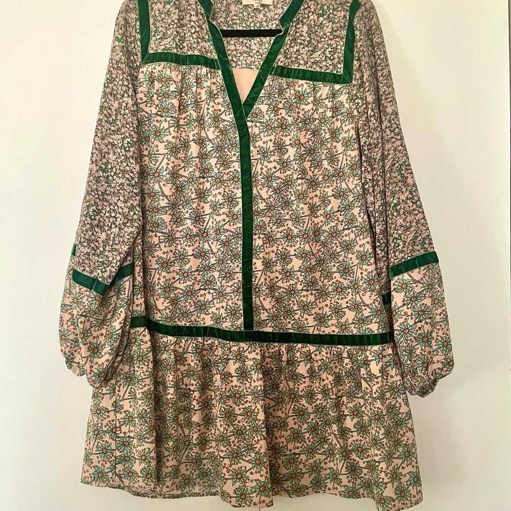 Entro by Anthropologie floral dress size M - image 3