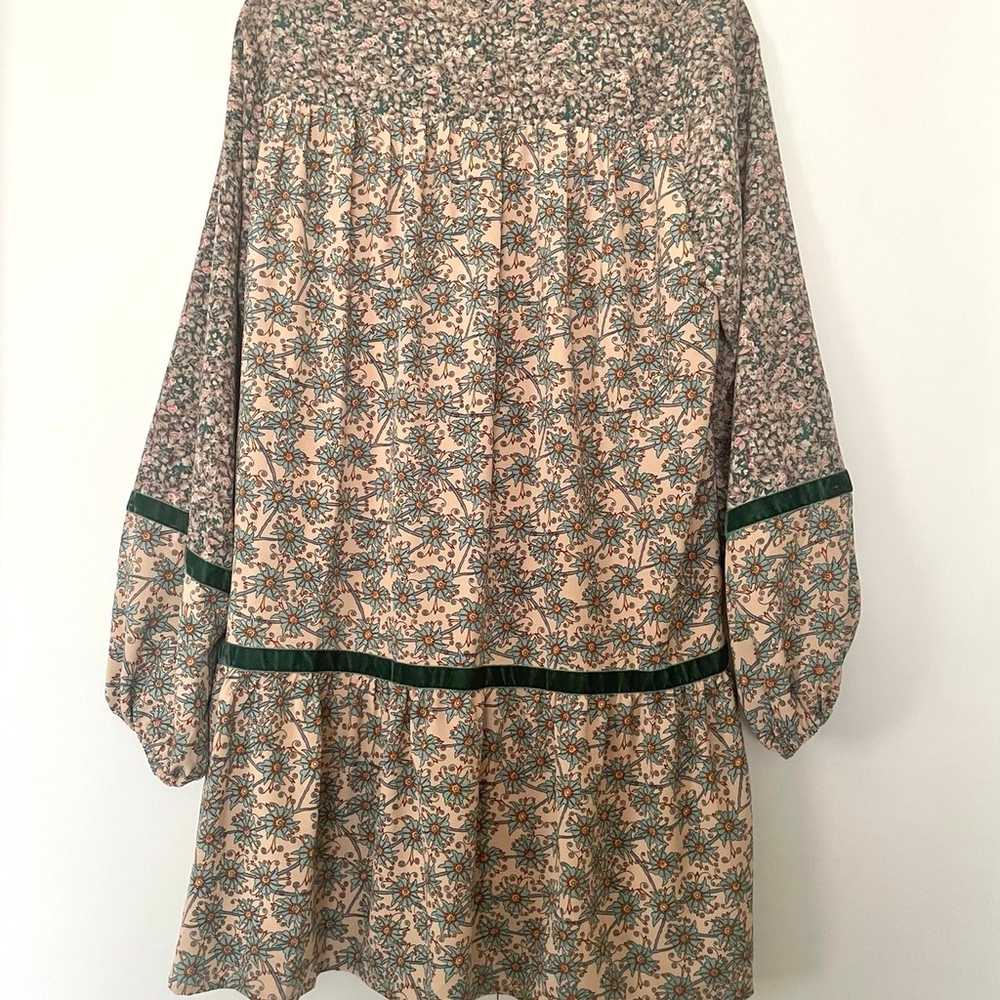 Entro by Anthropologie floral dress size M - image 4