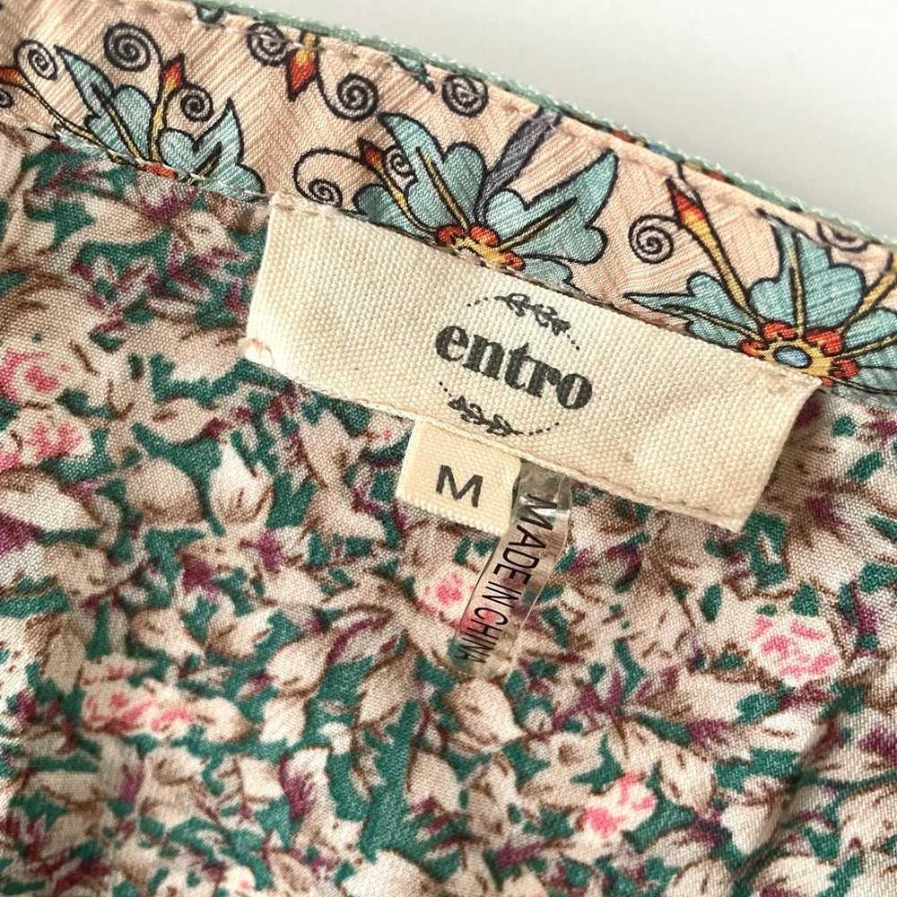 Entro by Anthropologie floral dress size M - image 6