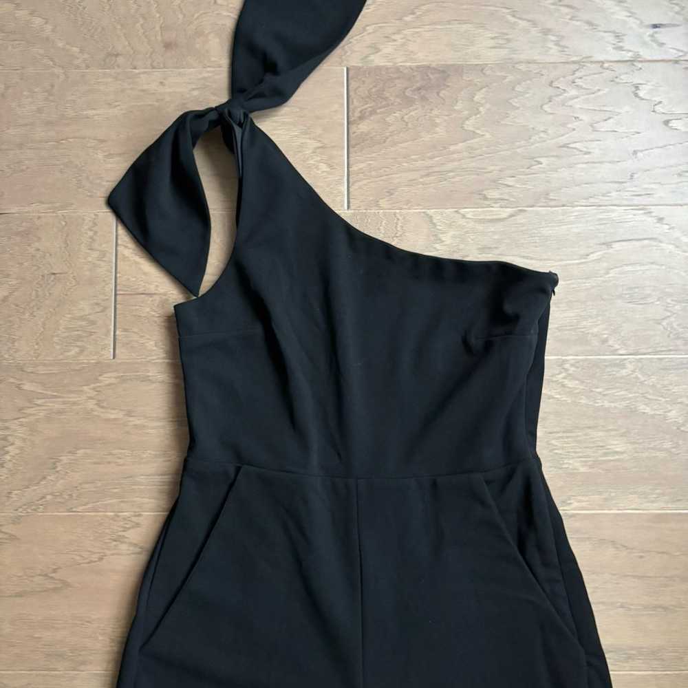 Lulus Loveliest Style Black One-Shoulder Wide-Leg… - image 3