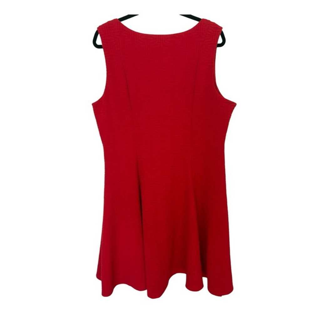 Torrid Red Sleeveless Sweetheart Neckline Skater … - image 4