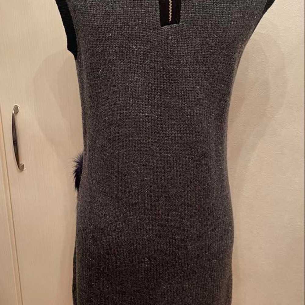 Excellent condition ★ J.Crew Sleeveless Gray Dres… - image 3