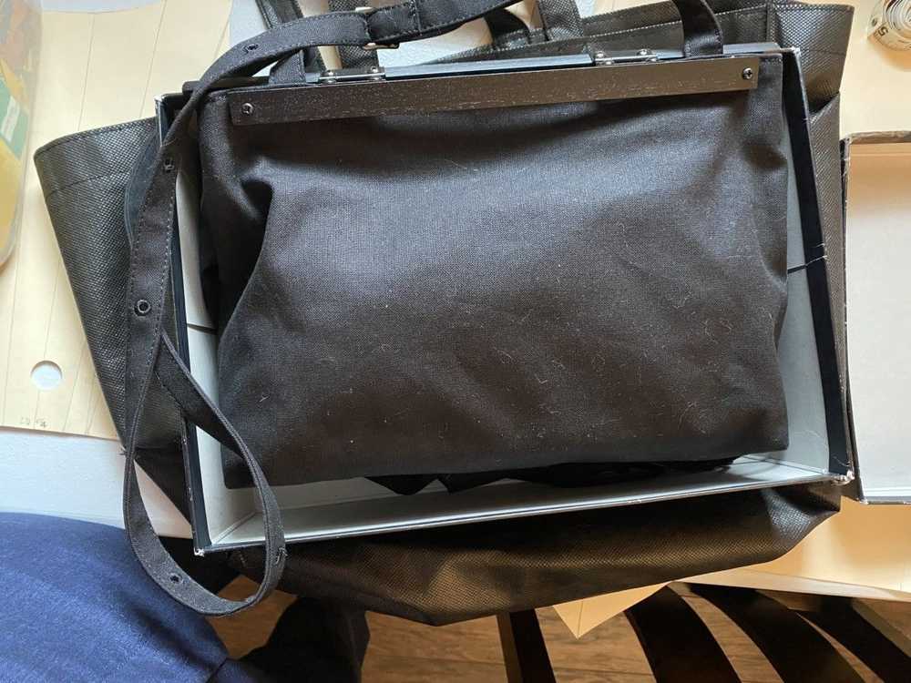 Yohji Yamamoto Namu Wood Panel Bag 22ss - image 5