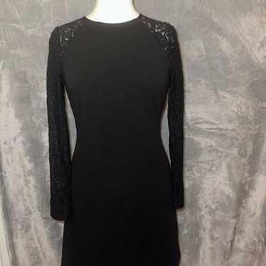 Tommy Hilfiger Women's Lace Sleeve Shift Dress 6 … - image 1