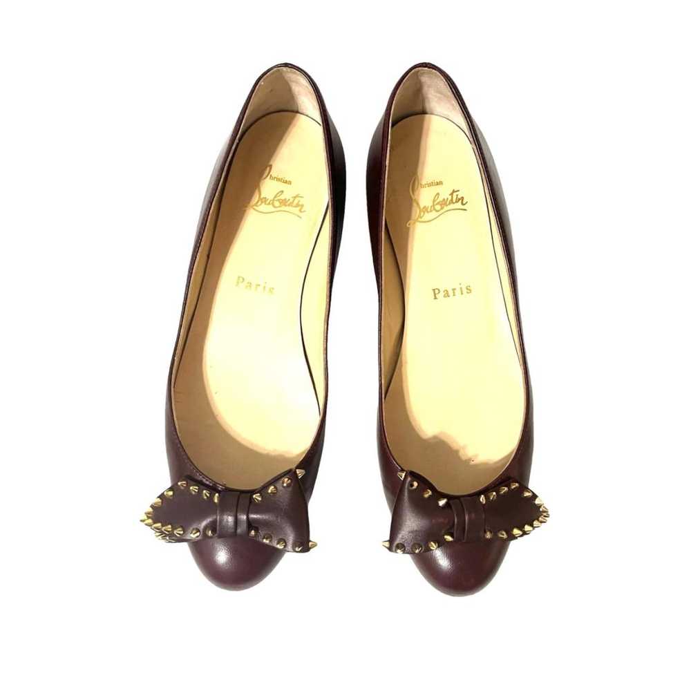 Christian Louboutin Leather ballet flats - image 3