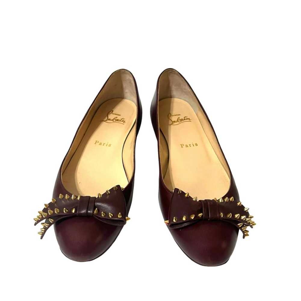 Christian Louboutin Leather ballet flats - image 5