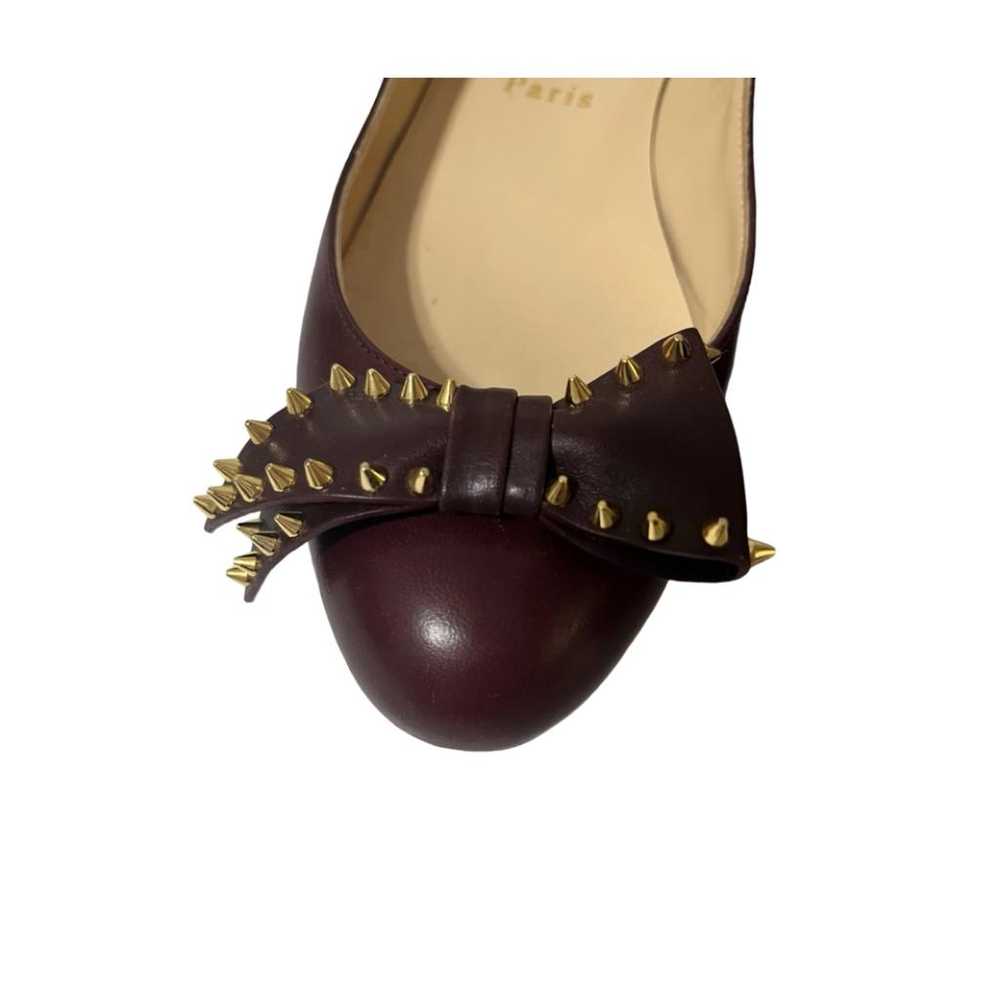 Christian Louboutin Leather ballet flats - image 6