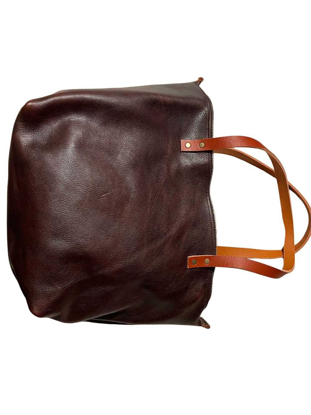 Portland Leather 'Almost Perfect' Leather Tote Bag - image 2