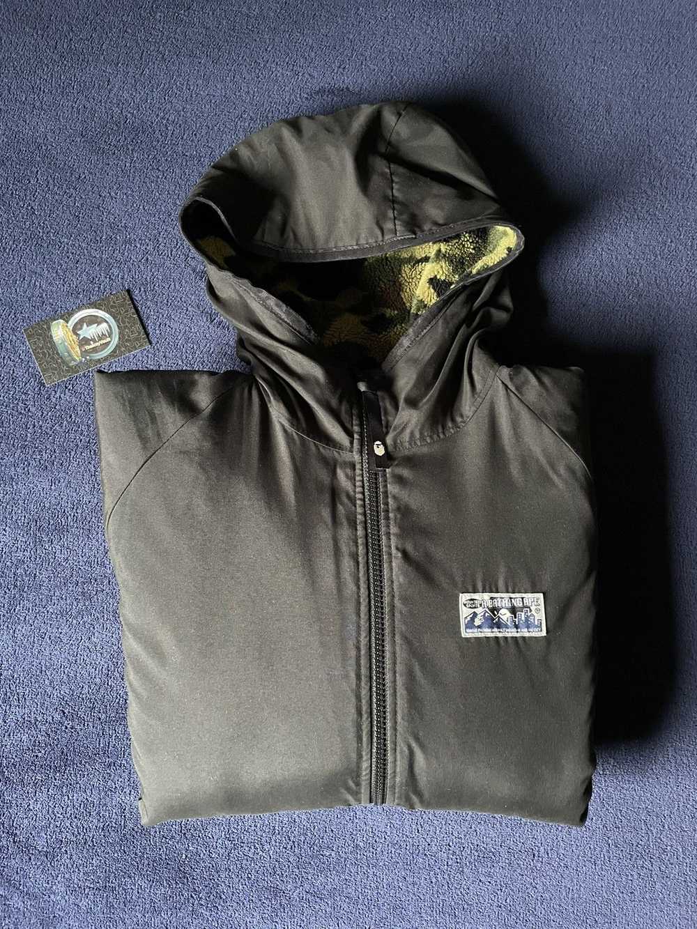 Bape 1st Camo Boa Reversible Hoodie Jacket - image 10