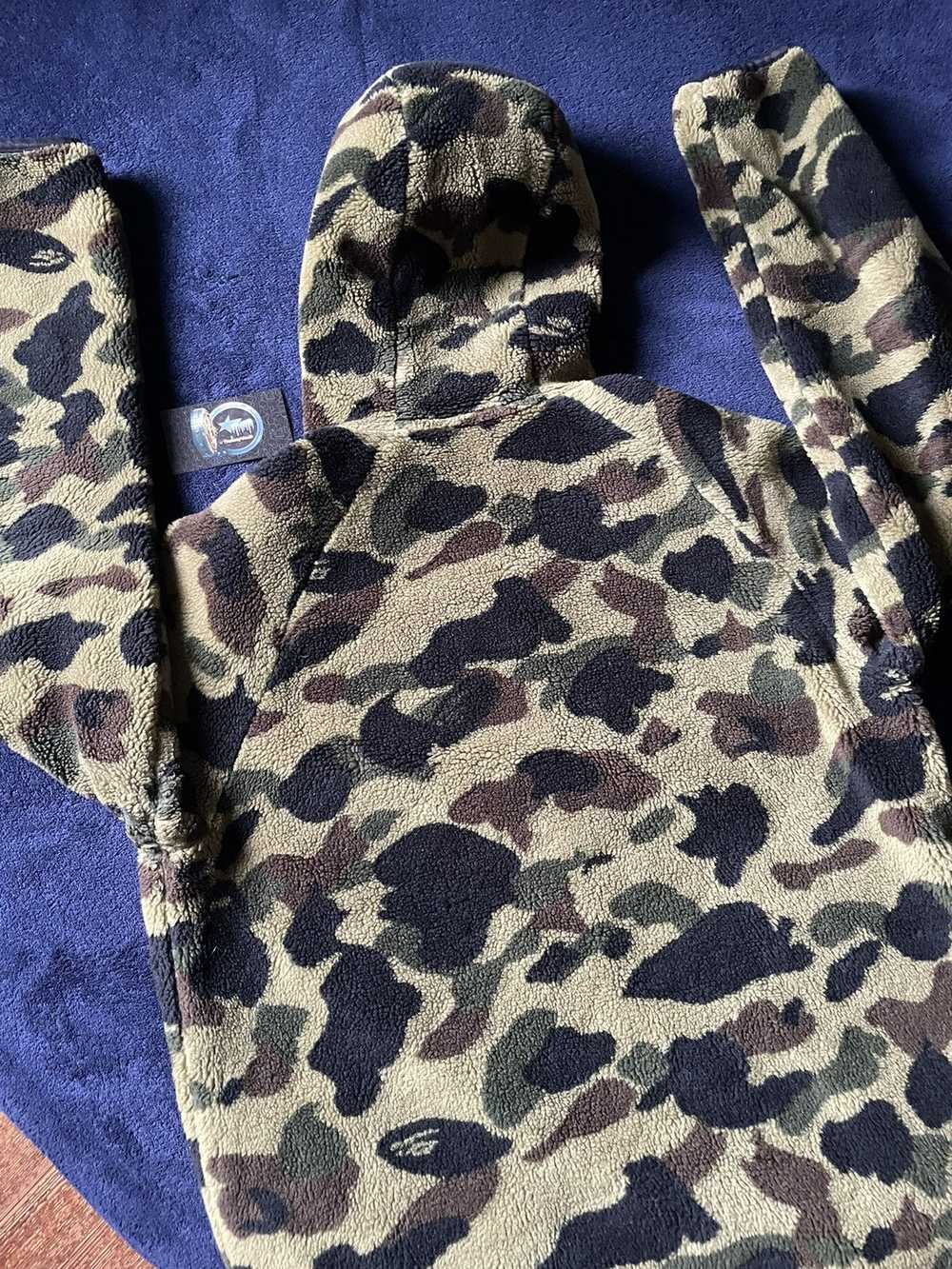 Bape 1st Camo Boa Reversible Hoodie Jacket - image 6