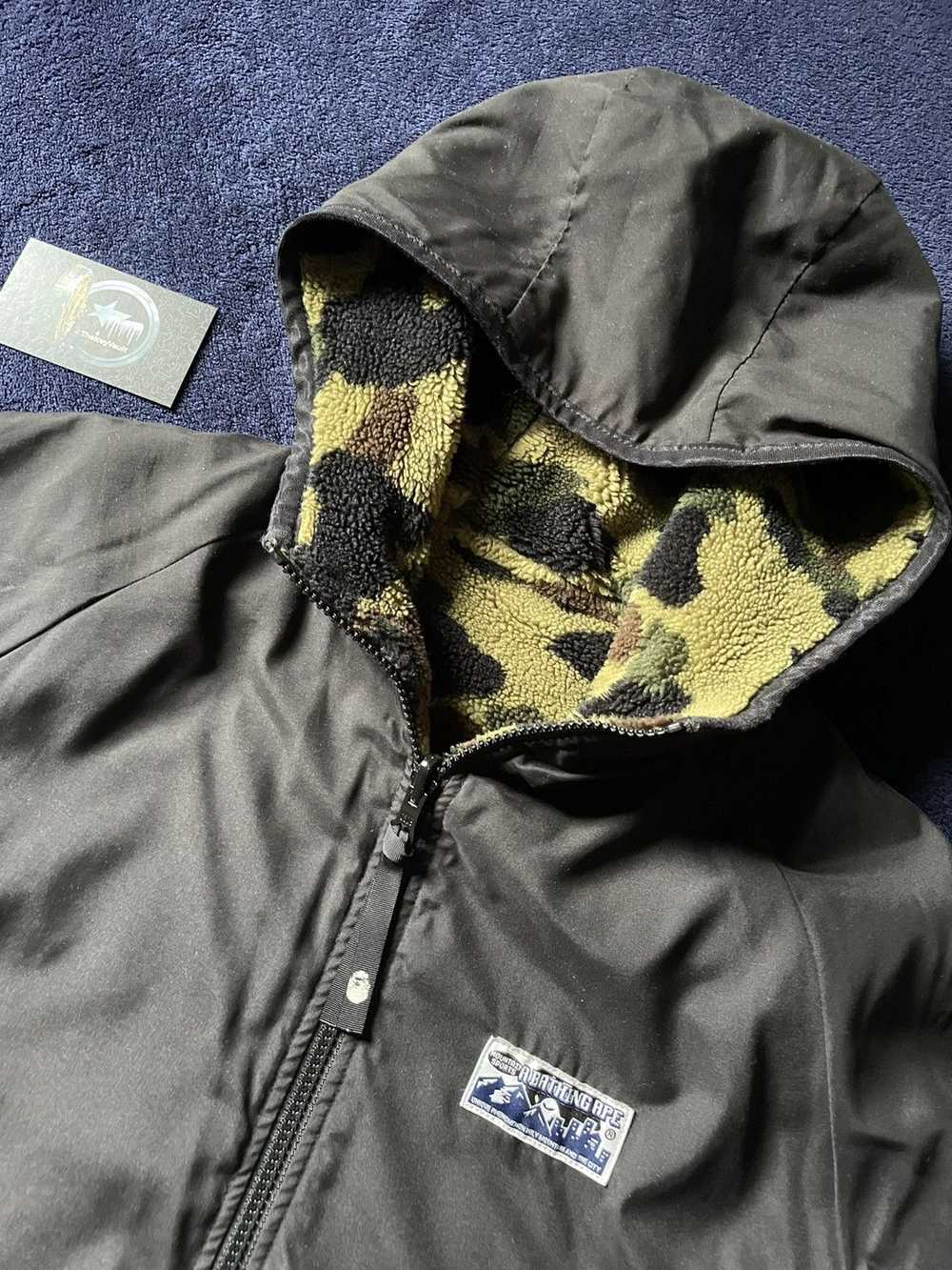 Bape 1st Camo Boa Reversible Hoodie Jacket - image 8