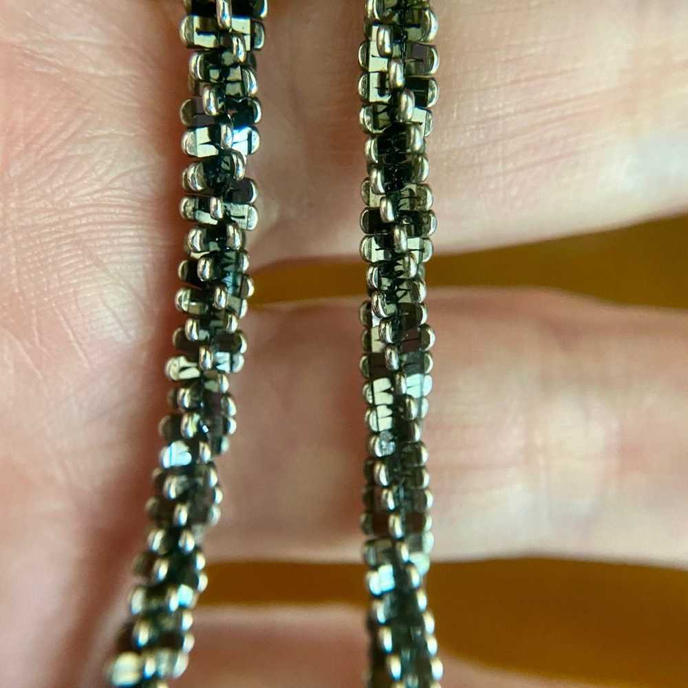 Milor Sterling Silver Italy Black Twist Sparkle N… - image 6