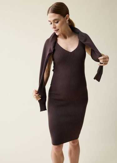 Ingrid+Isabel Cozy Dress + Sweater Maternity Set - image 1