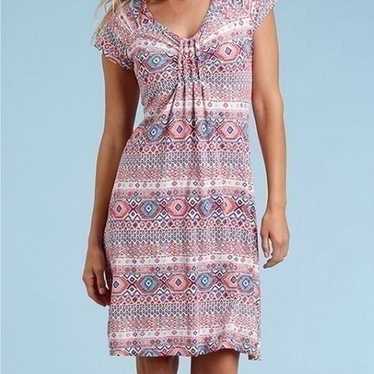 Fresh Produce Geo Stamped Emma Dress Size Small