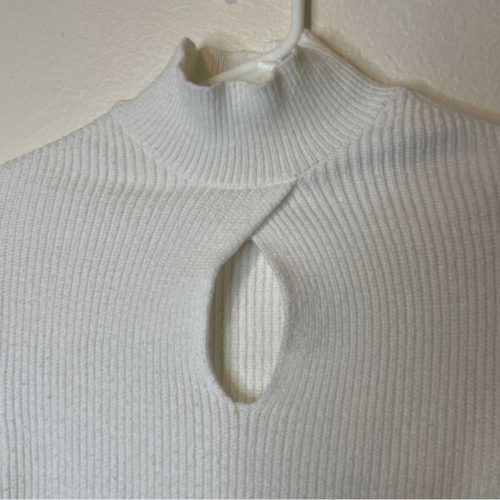 Idem Ditto Keyhole Turtleneck Sweater Dress Size … - image 3