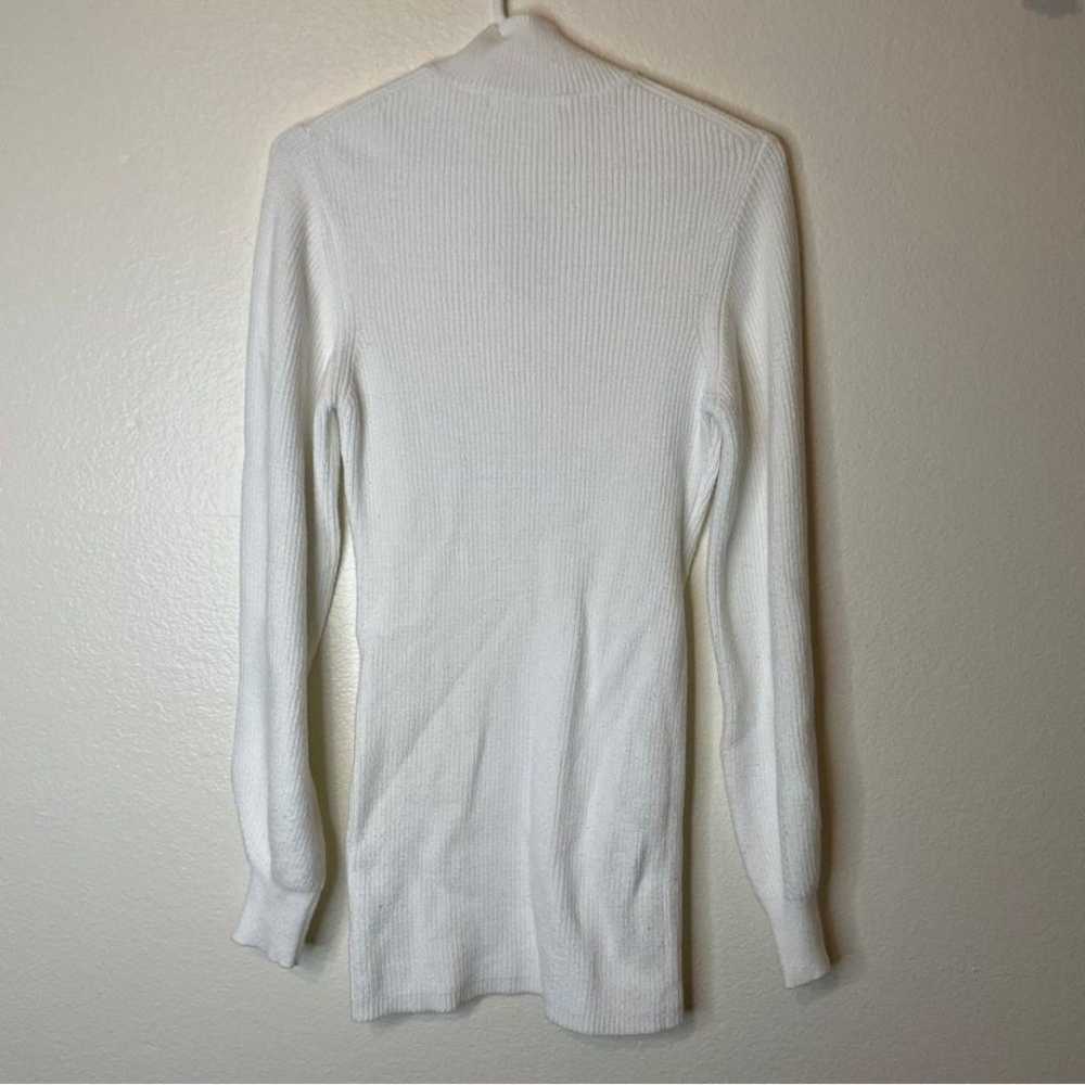 Idem Ditto Keyhole Turtleneck Sweater Dress Size … - image 5