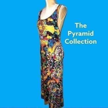 The pyramid collection beautiful colorful print ma