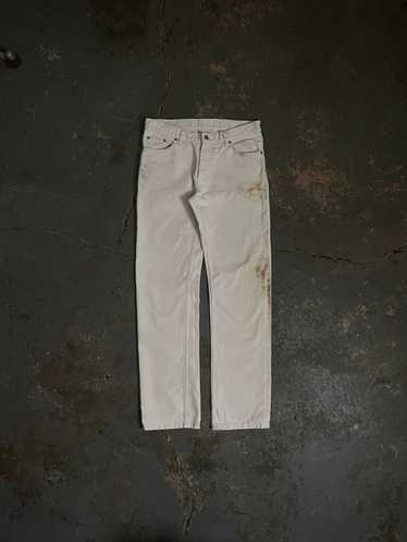 Helmut Lang SS98 ‘Flamethrower’ Burnt Jeans