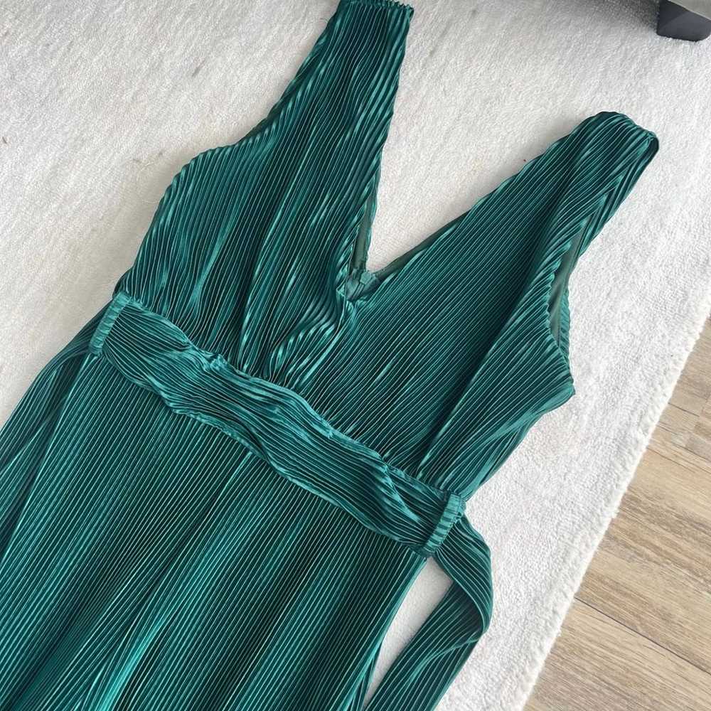 New VICI Flare Bell Bottom Green Jumpsuit Women C… - image 5