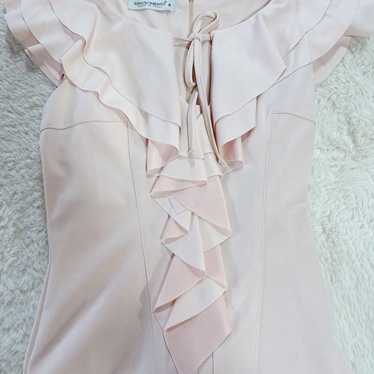 RINASCIMENTO Frill Tight Dress Pink - image 1