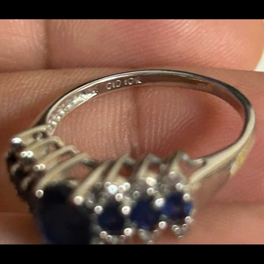 Sapphire and Diamond ring - image 2