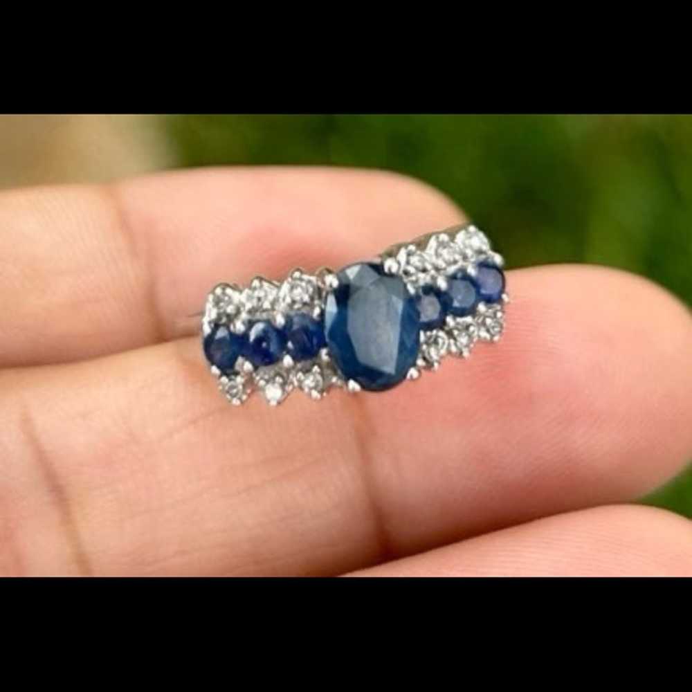 Sapphire and Diamond ring - image 3