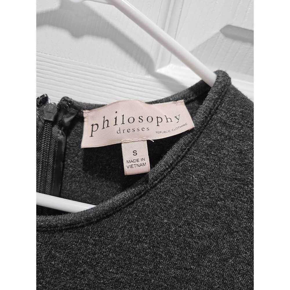 Philosophy Anthropologie Heather Gray Bodycon Dre… - image 2