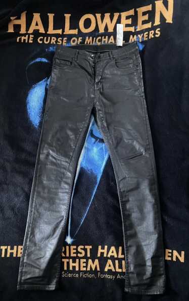 Rick Owens rick owen’s waxed denim