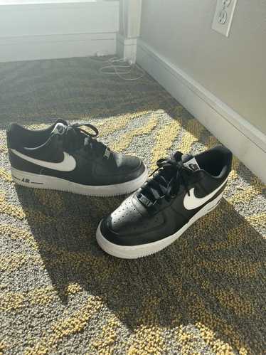 Nike Black and white 07 Air Force ones/ size 10 - image 1