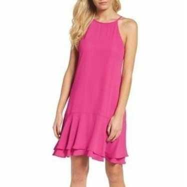 Charles Henry Tiered Shift Dress Sz S - image 1