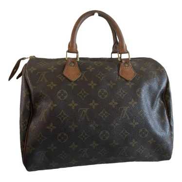 Louis Vuitton Speedy cloth handbag