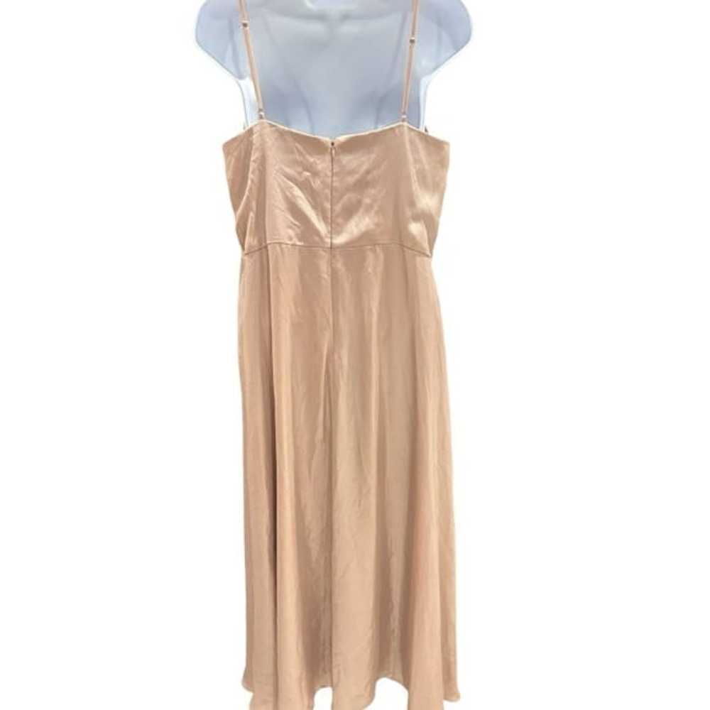 Adrienne Papell Gold Cream Slip Dress Women’s Siz… - image 2