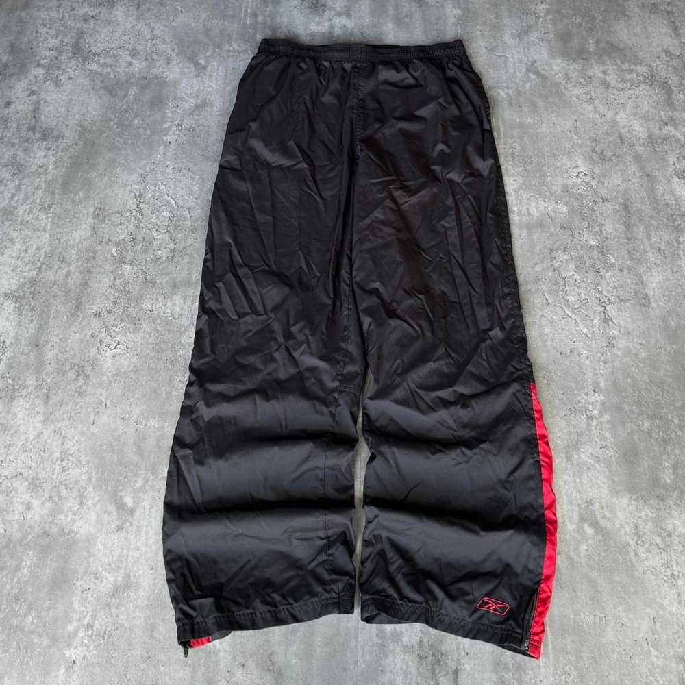 Jnco × Reebok × Vintage Vintage Y2K Reebok Black … - image 1