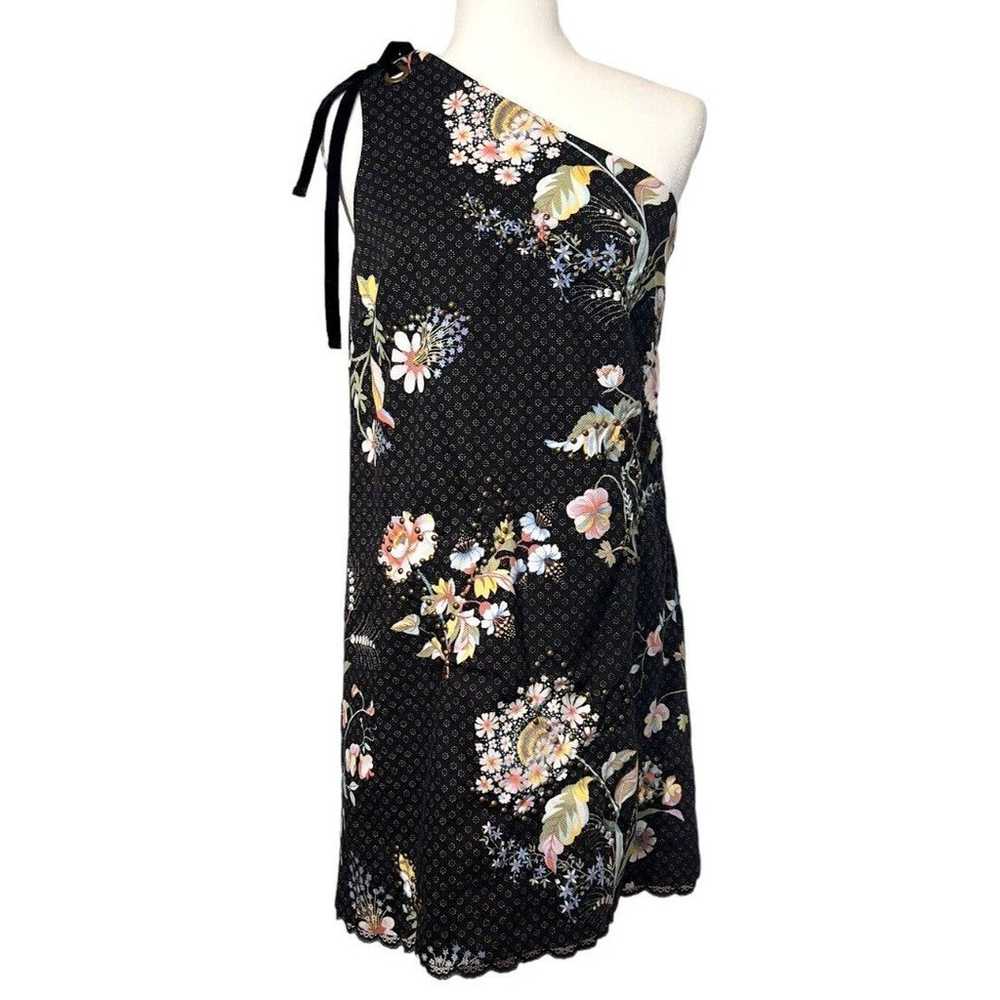 Maeve by Anthropologie Dress Black Floral One Sho… - image 2