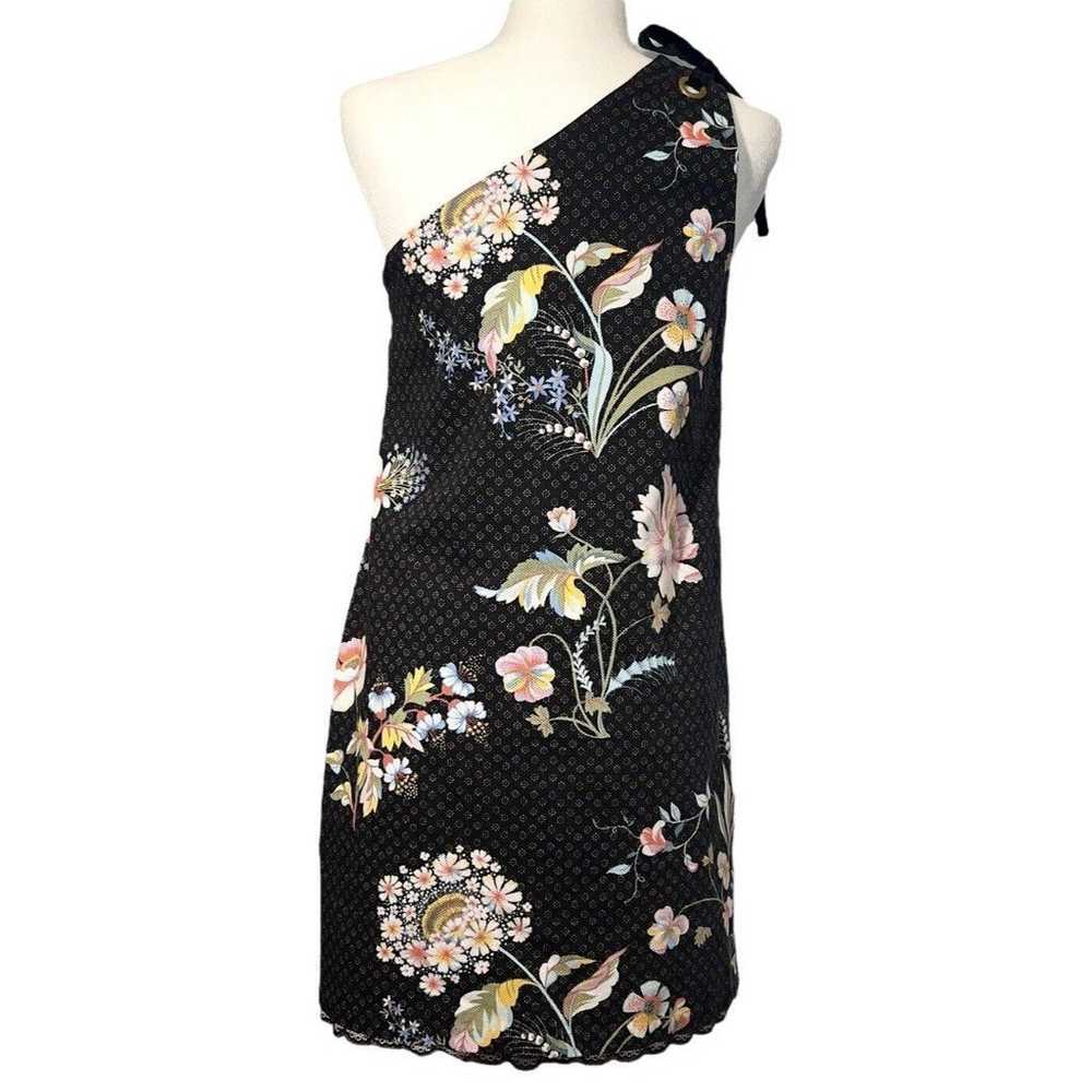 Maeve by Anthropologie Dress Black Floral One Sho… - image 3