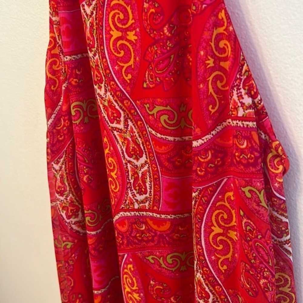 Show Me Your MuMu halter dress paisley print size… - image 2