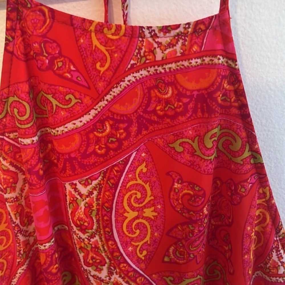 Show Me Your MuMu halter dress paisley print size… - image 5